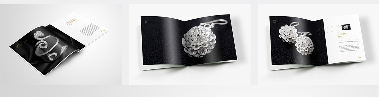 珠宝画册设计 首饰宣传册制作案例