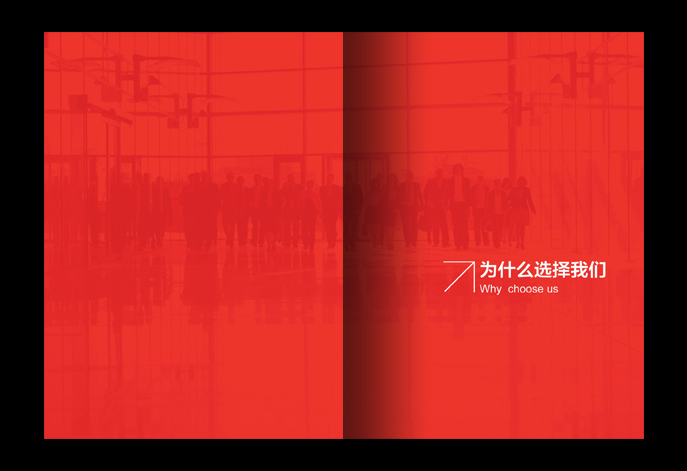 金融保险画册设计体现金融行业独有特性