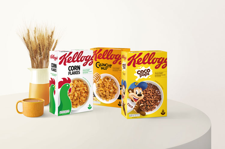 家乐氏(Kellogg's)全球第一大谷物早餐制造商发布新包装 家乐氏(Kellogg's)全球第一大谷物早餐制造商发布新包装