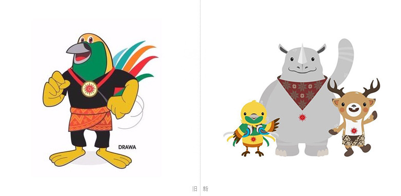 雅加达亚运会吉祥物图片
